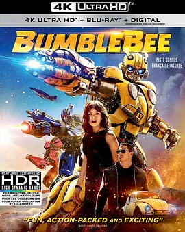 大黄蜂 4K Bumblebee (2018) / 大黄蜂独立电影 / 变形金刚外传大黄蜂/大黄蜂大电影 / 变形金刚外传：大黄蜂 2160p.BluRay.REMUX.HEVC.DTS-HD.MA.TrueHD.7.1.Atmos-FGT 【58.14 GB】-4K视界