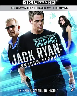 一触即发 4K Jack Ryan: Shadow Recruit (2014) / 惊天谍变：魅影特攻(港) / Moscow/杰克莱恩：诡影任务(台) / Jack Ryan: Shadow One 2160p.BluRay.REMUX.HEVC.DTS-HD.MA.7.1--4K视界