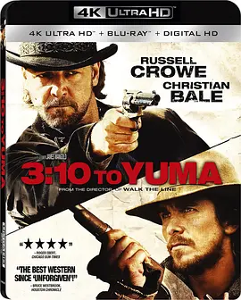 决战犹马镇 4K 3:10 to Yuma (2007) / Three Ten to Yuma / 决斗尤马镇/3:10去犹马镇 / 决战3:10 2160p.BluRay.REMUX.HEVC.DTS-X.7.1-FGT【74.6GB】-4K视界