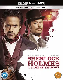 大侦探福尔摩斯2：诡影游戏 4K Sherlock Holmes: A Game of Shadows (2011) / 福尔摩斯2/神探福尔摩斯：诡影游戏(港) / 福尔摩斯：诡影游戏(台) 2160p.BluRay.REMUX.HEVC.DTS-HD.MA.5.1-FGT 【-4K视界