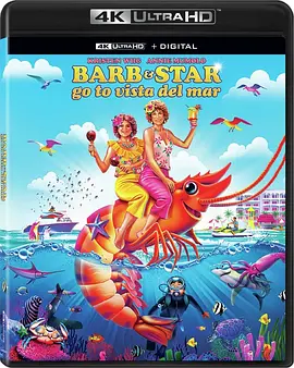 巴布与斯塔尔的维斯塔德尔玛之旅 Barb and Star go to Vista Del Mar (2021)/ 2160p.BluRay.REMUX.HEVC.DTS-HD.MA.5.1-FGT【61.65 GB】-4K视界