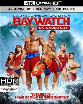 海滩游侠 4K Baywatch (2017) / 沙滩拯救队(港) / 生死海滩/护滩使者 / 海滩救护队(台) 2160p.BluRay.REMUX.HEVC.TrueHD.7.1.Atmos-FGT【48.6GB】-4K视界