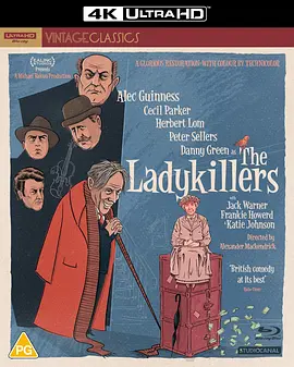 贼博士 4K The Ladykillers (1955) / 贵妇杀手/老妇杀手团 2160p.BluRay.REMUX.HEVC.DTS-HD.MA.2.0-FGT【45.95 GB】-4K视界