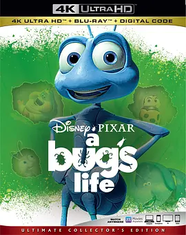 虫虫危机 4K A Bug's Life (1998)/虫虫特工队 2160p.BluRay.REMUX.HEVC.DTS-HD.MA.TrueHD.7.1.Atmos-FGT 【50.21 GB】-4K视界