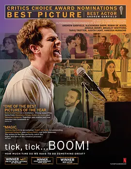 倒数时刻  Tick, Tick…Boom! (2021)/梦想期限(港) 2160p.NF.WEB-DL.x265.10bit.SDR.DDP5.1.Atmos-SMURF【15.12 GB】 1080p.NF.WEB-DL.x265.10bit.HDR.DDP5.1.Atmo-4K视界