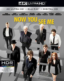 惊天魔盗团 4K Now You See Me (2013) / 看到我了吧 / 非常盗(港)/出神入化(台) / 瞒天过海 2160p.BluRay.REMUX.HEVC.DTS-HD.MA.TrueHD.7.1.Atmos-FGT【55.8GB】-4K视界