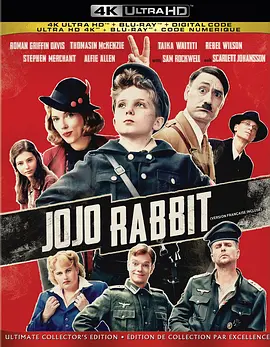 乔乔的异想世界 4K Jojo Rabbit (2019) / 少年乔乔的异想世界 / 兔嘲男孩(台)/乔乔兔 / JOJO兔 / 陽光兔仔兵 (港) 2160p.BluRay.REMUX.HEVC.DTS-HD.MA.5.1-FGT【49.39GB】-4K视界