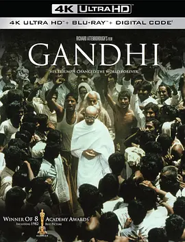 甘地传 4K Gandhi (1982) / 甘地/Richard Attenborough's Film: Gandhi 2160p.BluRay.REMUX.HEVC.DTS-HD.MA.TrueHD.7.1.Atmos-FGT【 51.54 GB 】-4K视界