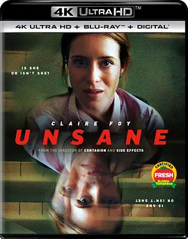 失心病狂 4K Unsane (2018) / 疯·魔(港) / 表演者/疯人院(台) / 荒诞 2160p.BluRay.REMUX.HEVC.DTS-HD.MA.5.1-FGT【52.01 GB】-4K视界