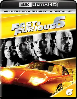 速度与激情6 4K Furious 6 (2013) / Wild Speed: Euro Mission / 玩命关头6(台)/Fast & Furious 6 / 狂野时速6(港) 2160p.BluRay.REMUX.HEVC.DTS-HR.7.1-FGT【46.-4K视界