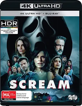 惊声尖叫5 Scream (2022) / 惊声尖叫(台) / 新惊声尖叫/夺命狂呼(港) / 新版惊声尖叫 / Scream 5 2160p.BluRay.REMUX.HEVC.DTS-HD.MA.7.1-FGT【53.7GB】 1080p.BluRay.REMUX.AVC.D-4K视界