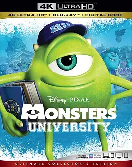 怪兽大学 4K Monsters University (2013) / 怪物公司2：怪物大学 / 怪物公司2/怪兽电力公司2：怪兽大学 / 怪兽公司2 / Monsters Inc. 2 2160p.BluRay.REMUX.HEVC.TrueHD.7.1.Atmos-FGT-4K视界