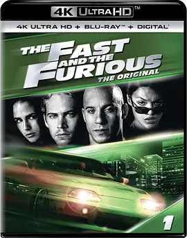 速度与激情 4K The Fast and the Furious (2001) / 玩命关头/狂野时速 2160p.BluRay.REMUX.HEVC.DTS-X.7.1-FGT【53.2GB】-4K视界