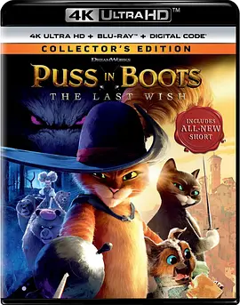 穿靴子的猫2 4K Puss in Boots: The Last Wish (2022) / 无敌猫剑侠：8+1条命(港)/鞋猫剑客2(台) 2160p.BluRay.REMUX.HEVC.DTS-HD.MA.TrueHD.7.1.Atmos-FGT【44.09 GB】 108-4K视界