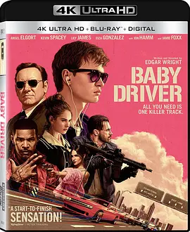 极盗车神 4K Baby Driver (2017) / 娃娃脸司机 / 宝贝司机 /  玩命再劫(台)/Drive Baby Drive / 宝宝车神 / 宝贝神车手(港) 2160p.BluRay.REMUX.HEVC.DTS-HD.MA.TrueHD.7.1.Atmos-F-4K视界