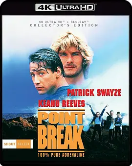 惊爆点 Point Break (1991) / 终极豪情 / 惊暴点/人生断点 / 爆破点 2160p.Blu-ray.Remux.DV.HDR.HEVC.DTS-HD.MA.5.1-CiNEPHiLES【77.00 GB】-4K视界