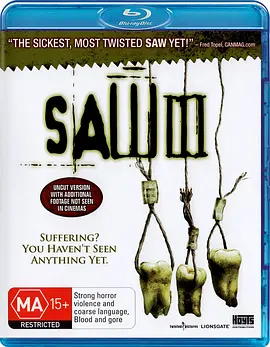 电锯惊魂3 Saw III (2006) / 恐惧斗室3死神在齿(港) / 链锯惊魂3/夺魂锯3(台) / 你死我活3  1080p.BluRay.MPEG-2.DTS-HR.6.1-FGT【26.96 GB】-4K视界