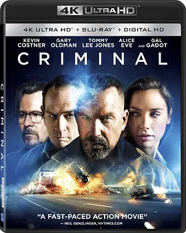 超脑48小时 4K Criminal (2016) / 换脑缉凶(港)/世纪罪犯 / 换脑行动(台) 2160p.BluRay.REMUX.HEVC.DTS-HD.MA.5.1-FGT【54.9GB】-4K视界