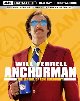 王牌播音员 Anchorman: The Legend of Ron Burgundy (2004) / 银幕大角头(台) / 新闻采编/抢闸男主播(港) / 名嘴传奇 / 新闻主播 2160p.UHD.Blu-ray.Remux.DV.HDR.HEVC.DTS-HD.MA.5.-4K视界