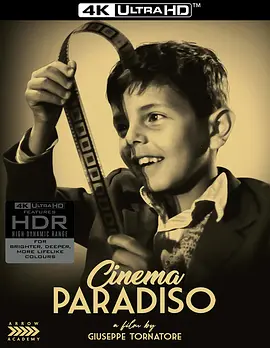 天堂电影院 4K Nuovo Cinema Paradiso (1988) / 新天堂乐园(台)/Cinema Paradiso / 星光伴我心(港) 2160p.BluRay.REMUX.HEVC.DTS-HD.MA.5.1-FGT 【80.94 GB】-4K视界