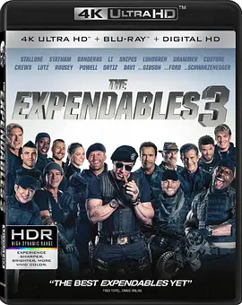 敢死队3 The Expendables 3 (2014) / 轰天猛将3(港)/浴血任务3(台) 2160p.UHD.BluRay.REMUX.DV.HDR.HEVC.Atmos-TRiToN【74.28 GB】-4K视界