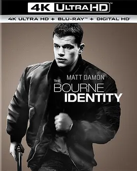 谍影重重 4K The Bourne Identity (2002) / 叛谍追击(港) / 身份的迷惑/伯恩的身份 / 神鬼认证(台) 2160p.BluRay.REMUX.HEVC.DTS-X.7.1-FGT【50.2GB】-4K视界