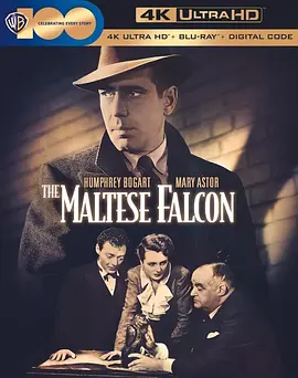 马耳他之鹰 The Maltese Falcon (1941) / 群雄夺宝鹰 / 枭巢喋血记/枭巢喋血战 / 马尔他雄鹰 2160p.BluRay.REMUX.HEVC.DTS-HD.MA.2.0-FGT【55.11 GB】-4K视界