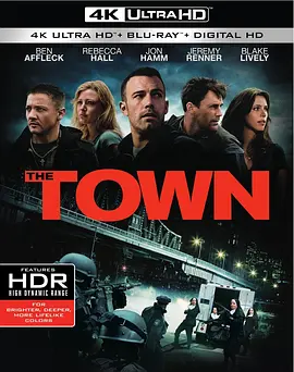 城中大盗 4K The Town (2010) / 小镇 / 窃盗城(台)/城区 / 狂盗之城(港) / 镇上 2160p.BluRay.REMUX.HEVC.DTS-HD.MA.5.1-FGT【52.8GB】-4K视界