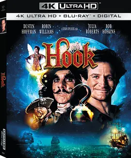 铁钩船长 4K Hook (1991) / 霍克船长/虎克船长 / Hook 1991 2160p BluRay HEVC TrueHD 7.1 Atmos 2160p.BluRay.REMUX.HEVC.DTS-HD.MA.TrueHD.7.1.Atmos-FGT【75.6GB-4K视界