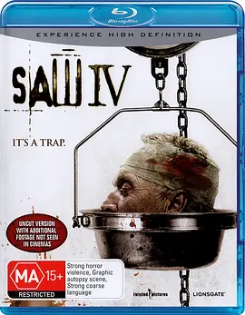 电锯惊魂4 Saw IV (2007) / 恐惧斗室4回头是岸(港) / 链锯惊魂4/夺魂锯4(台) / 你死我活4  1080p.BluRay.AVC.DTS-HD.MA.7.1-FGT【28.17GB】-4K视界