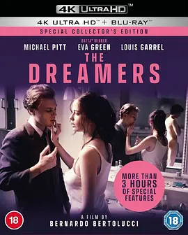 戏梦巴黎 The Dreamers (2003) / 巴黎初体验 / Innocents/梦想家 / 爱作爱作梦 / Paris '68 2160p.DTS-HD.MA.5.1.DV.HEVC.HYBRID.REMUX-FraMeSToR【51.56 GB】-4K视界