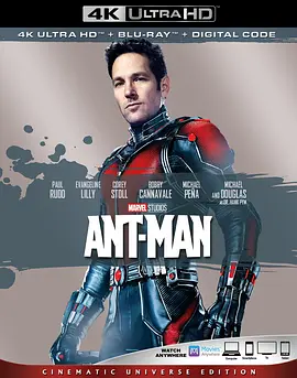 蚁人 4K Ant-Man (2015) /  蚁侠(港)/Ant-Man 2160p.BluRay.REMUX.HEVC.DTS-HD.MA.TrueHD.7.1.Atmos-FGT 【56.48 GB】 1080p.3D.BluRay.AVC.DTS-HD.MA.7.1【38-4K视界