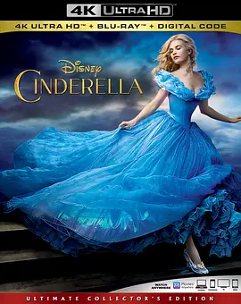 灰姑娘 4K Cinderella (2015) /台）/仙履奇缘（港 2160p.BluRay.REMUX.HEVC.DTS-HD.MA.TrueHD.7.1.Atmos-FGT 【56.97 GB】-4K视界