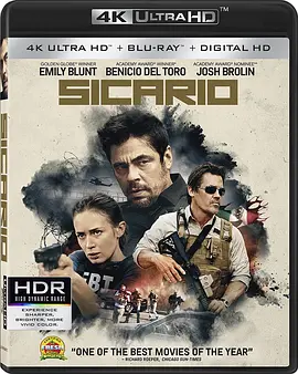 边境杀手 4K Sicario (2015) / 毒裁者(港)/怒火边界(台) / 西卡里奥 2160p.BluRay.REMUX.HEVC.DTS-HD.MA.TrueHD.7.1.Atmos-FGT【55.4GB】-4K视界