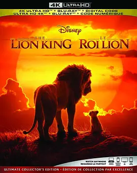 狮子王 4K The Lion King (2019) / 狮子王真实版/狮子王真狮版 / 狮子王真人版 2160p.BluRay.REMUX.HEVC.DTS-HD.MA.TrueHD.7.1-FGT【58.97GB】 1080p.3D.BluRay.AVC.DTS-HD.MA-4K视界