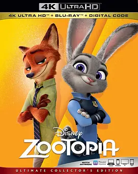 疯狂动物城 4K Zootopia (2016) / 优兽大都会(港) / 动物大都会/Zootropolis / 动物乌托邦 / 动物方城市(台) 2160p.BluRay.REMUX.HEVC.TrueHD.7.1.Atmos-FGT【43.91GB】 1080p.3D.Bl-4K视界