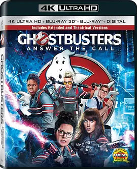 超能敢死队 4K Ghostbusters (2016) / 捉鬼敢死队3(港) / 魔鬼克星：麻辣异攻队(台)/女版捉鬼敢死队 / 新捉鬼敢死队 2160p.BluRay.REMUX.HEVC.DTS-HD.MA.TrueHD.7.1.Atmos-FGT【55.6GB】 108-4K视界