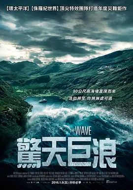 海浪 Bølgen (2015)/惊逃骇浪(港) 2160p.WEB-DL.x265.10bit.HDR.DTS-HD.MA.TrueHD.7.1.Atmos-NOGRP【25.02 GB】-4K视界