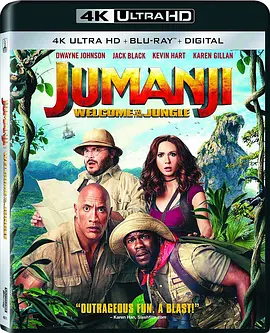 勇敢者游戏：决战丛林 4K Jumanji: Welcome to the Jungle (2017) / 新勇敢者的游戏 / 野蛮游戏：疯狂丛林(台)/勇敢者的游戏 / 逃出魔幻纪：丛林挑机(港) 2160p.BluRay.REMUX.HEVC.DTS-HD.MA.TrueHD-4K视界