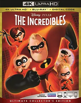 超人总动员 4K The Incredibles (2004) / 超人特工队/超人家族 / 超人特攻队 2160p.BluRay.REMUX.HEVC.DTS-HD.MA.TrueHD.7.1.Atmos-FGT【49.5GB】-4K视界