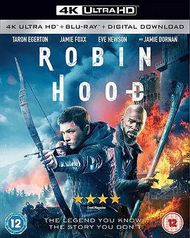 罗宾汉：起源 4K Robin Hood (2018)/ 2160p.BluRay.REMUX.HEVC.DTS-HD.MA.TrueHD.7.1.Atmos-FGT【64.3GB】-4K视界