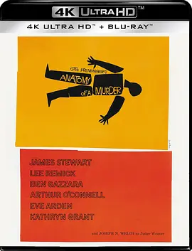 桃色血案 Anatomy of a Murder (1959) / 桃色案件/一个凶杀案的解析 2160p.BluRay.REMUX.HEVC.DTS-HD.MA.TrueHD.7.1.Atmos-FGT【76.02 GB】-4K视界