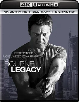 谍影重重4 4K The Bourne Legacy (2012) / 神鬼认证4(台)/叛谍追击4：机密逃杀(港) / 谍影重重4：伯恩的遗产 2160p.BluRay.REMUX.HEVC.DTS-X.7.1-FGT【54.7GB】-4K视界