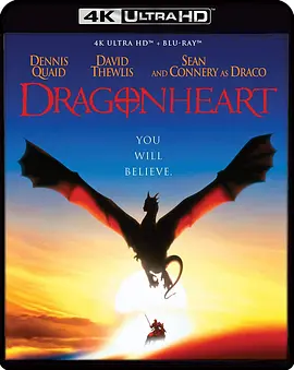 龙之心 4K DragonHeart (1996) / 魔幻屠龙 / 屠龙记/龙心国王 / 魔龙传奇 2160p.BluRay.REMUX.HEVC.DTS-HD.MA.5.1-FGT【66.53 GB】-4K视界