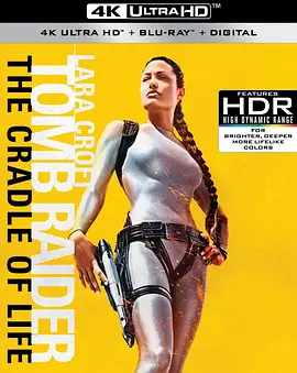 古墓丽影2  4K Lara Croft Tomb Raider: The Cradle of Life (2003) / 盗墓者罗拉：生命之匙/古墓奇兵：风起云涌 2160p.BluRay.REMUX.HEVC.DTS-HD.MA.5.1-FGT【54.9GB】-4K视界