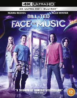 比尔和泰德寻歌记 4K Bill & Ted Face the Music (2020)/阿比阿弟寻歌大冒险(台) 2160p.BluRay.REMUX.HEVC.SDR.DTS-HD.MA.5.1-FGT【46.62 GB】-4K视界