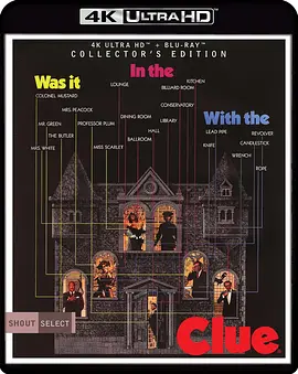 妙探寻凶 Clue (1985)/逐个捉 2160p.FLAC.2.0.DV.HEVC.REMUX-FraMeSToR【57.91 GB】-4K视界