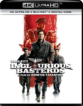 无耻混蛋 Inglourious Basterds (2009) / 恶棍特工(台) / 无良杂军 / 无良杂牌军/希魔撞正杀人狂(港) / 无良杂种 / 戴罪立功 / 混蛋野战队 2160p.BluRay.REMUX.HEVC.DTS-HD.MA.5.1-FGT【75.74 G-4K视界