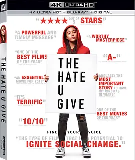 你给的仇恨 4K The Hate U Give (2018) / 黑暗中的星光/你的敌意 2160p.BluRay.REMUX.HEVC.DTS-HD.MA.7.1-FGT【48.7GB】-4K视界