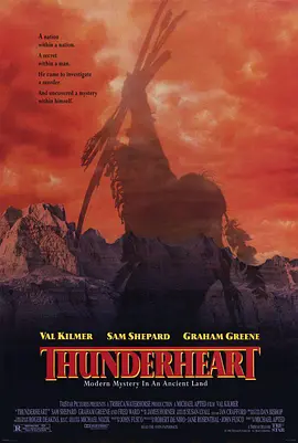 雷霆之心 Thunderheart (1992)/霹雳心 2160p.WEB-DL.DD5.1.DV.HDR.H.265-FLUX【20.87 GB】【杜比视界】-4K视界